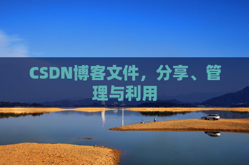 CSDN博客文件，分享、管理与利用